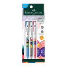 FABER-CASTELL Grip X5 0.5mm 547310 Blue/Black/Red 3BC