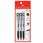 FABER-CASTELL Grip X7 0.7mm 547406 Black 3BC