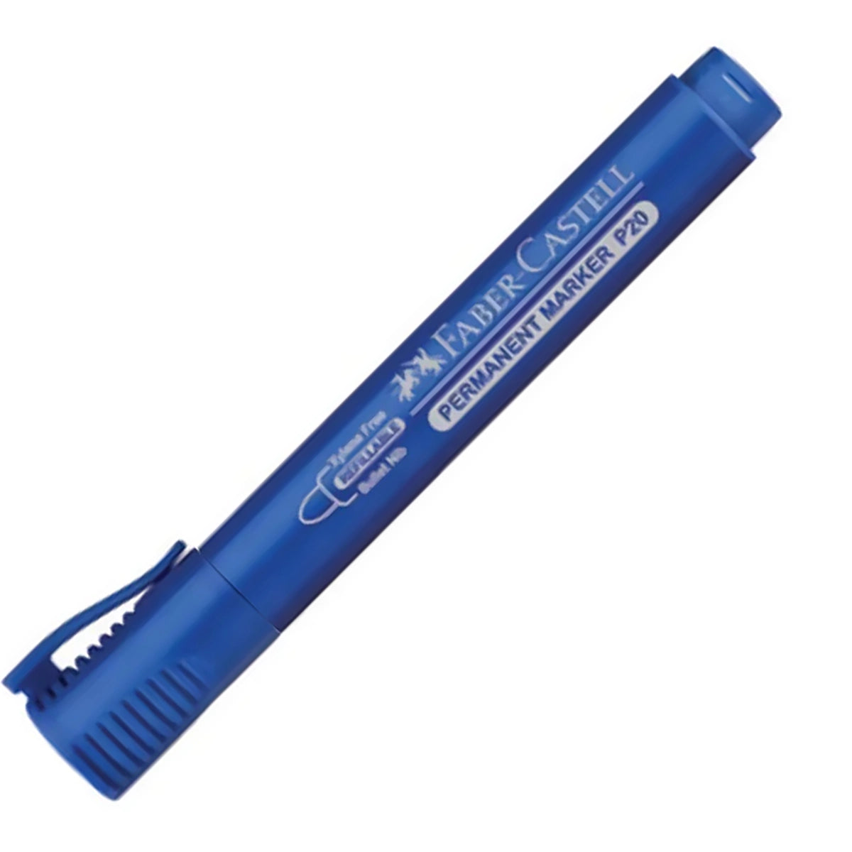 FABER-CASTELL Refillable Permanent Marker P20 Bullet 254151 Blue