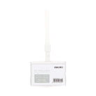 DELI N/Badge PP E8304A Across w/Lanyard White Default Title