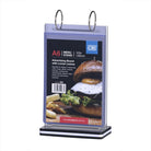 CBE Menu Stand w/Loose Leaves 288 A6V 148x105mm