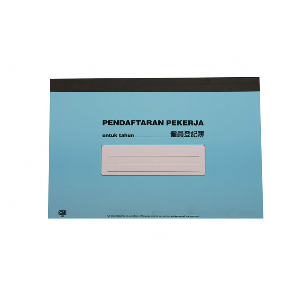 CBE Pendaftaran Pekerja 920
