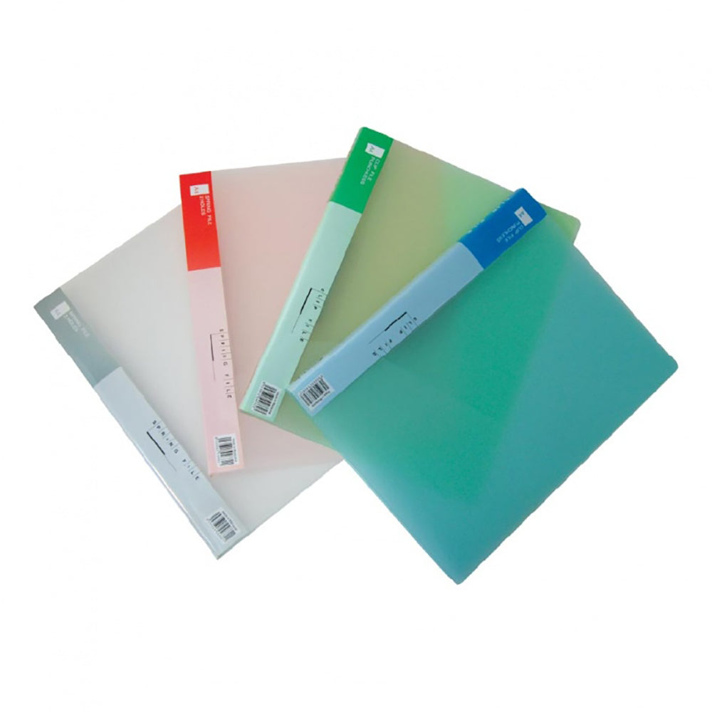CBE Spring Clip File 1632 A4 4Cols