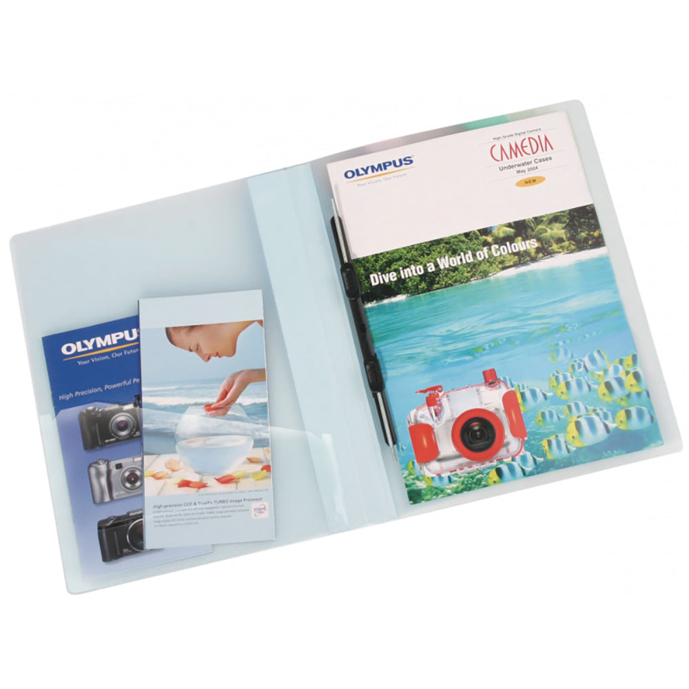 CBE Spring Clip File 1632 A4 4Cols