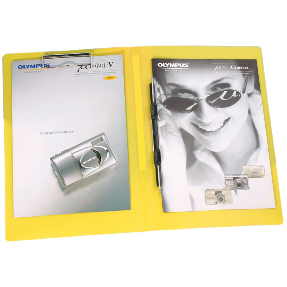 CBE Spring+Wire Clip File FH712 F4 6Cols