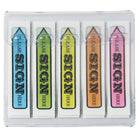 CBE Stick On Note 14019 Please Sign Here 5x43mm