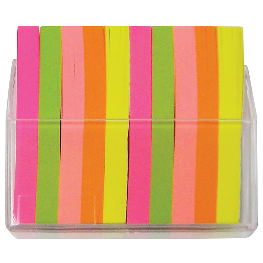 CBE Stick On Note 14020 Neon Flag Paper 5x45mm