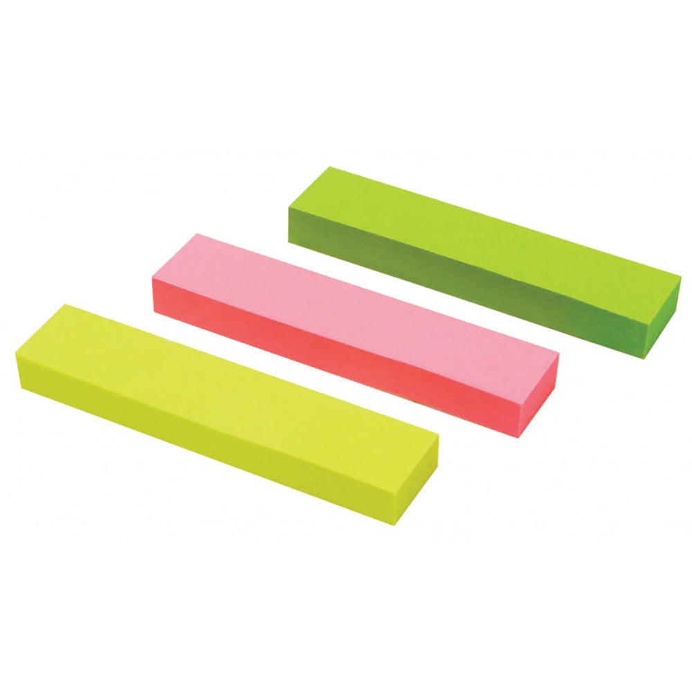 CBE Stick On Note 14026 Neon Colour Paper 16x75mm