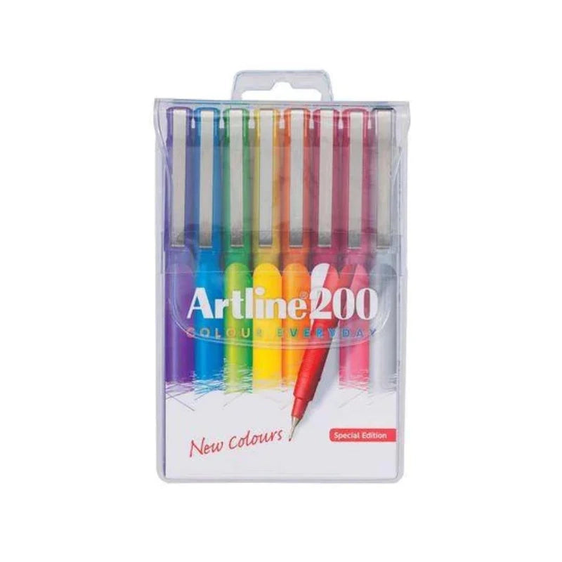 ARTLINE Sign Pen 200 Chromatic 8 Col/Set