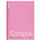 KOKUYO Campus Notebook B5 30s Dotted Ruled Pink Default Title