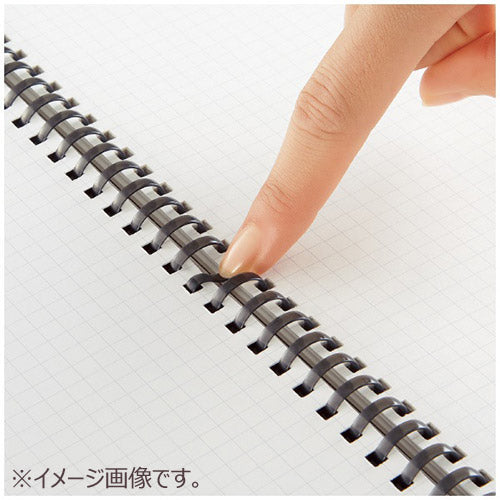 KOKUYO Soft Ring Natural Notebook Semi B5 Black Default Title