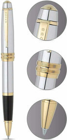 CROSS Bailey Chrome/Gold AT0455-6 Rollerball