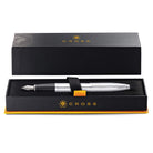 CROSS Calais Lustrous Chrm AT0116-1MS Fountain Pen-Medium Gift Bx
