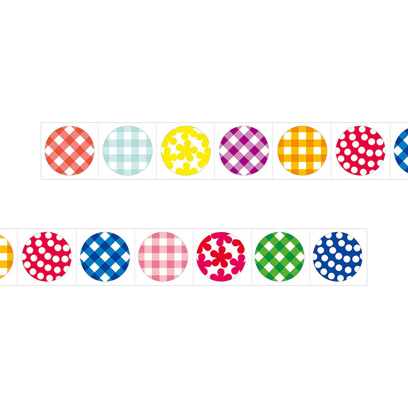 CHOTTO Roll Sticker Circle Colorful