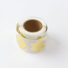 CHOTTO Roll Sticker Flower Gold