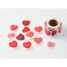 CHOTTO Roll Sticker Red Heart