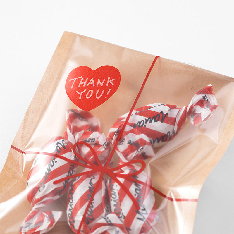 CHOTTO Roll Sticker Red Heart