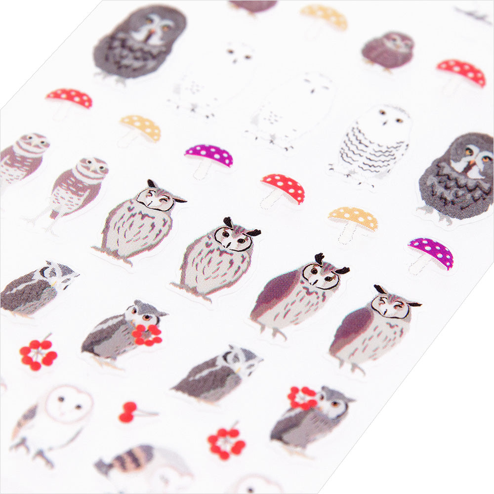 MIDORI Sticker Schedule 2195 Small Owl
