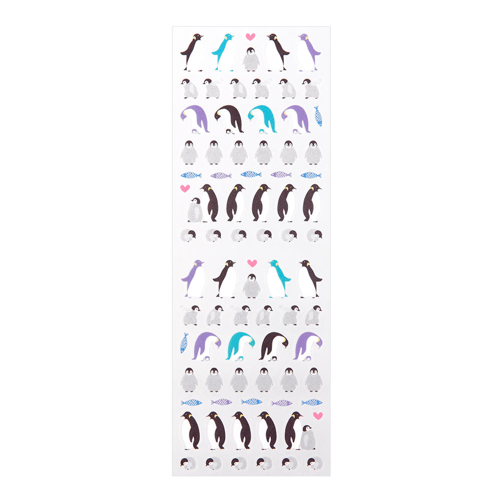 MIDORI Sticker Schedule 2197 Penguin