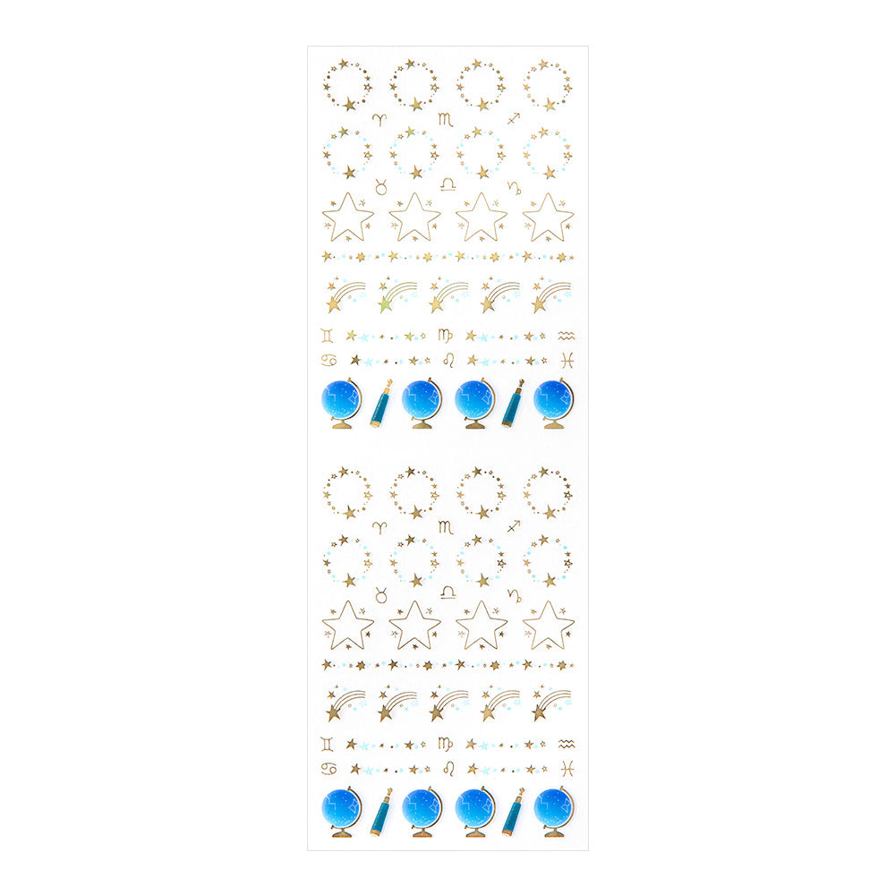 MIDORI Sticker Schedule 2200 Starry Sky