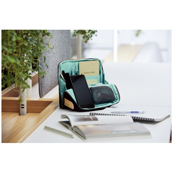 KOKUYO Haco biz Mobile Bag 215x45x185mm Black Default Title