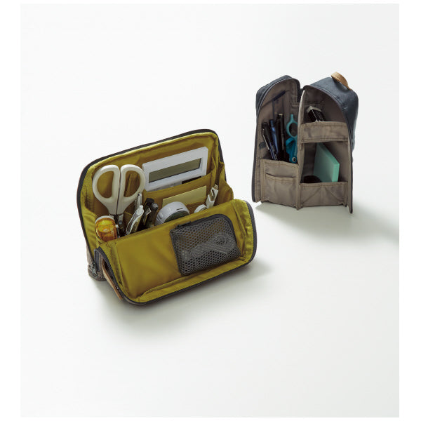 KOKUYO Haco biz Mobile Bag 215x45x185mm Brown Default Title