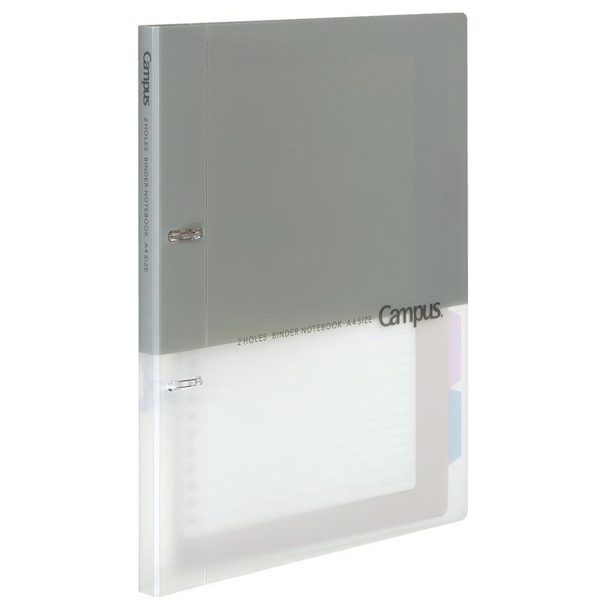 KOKUYO Campus Binder Notebook 2-Hole A4 Grey Default Title