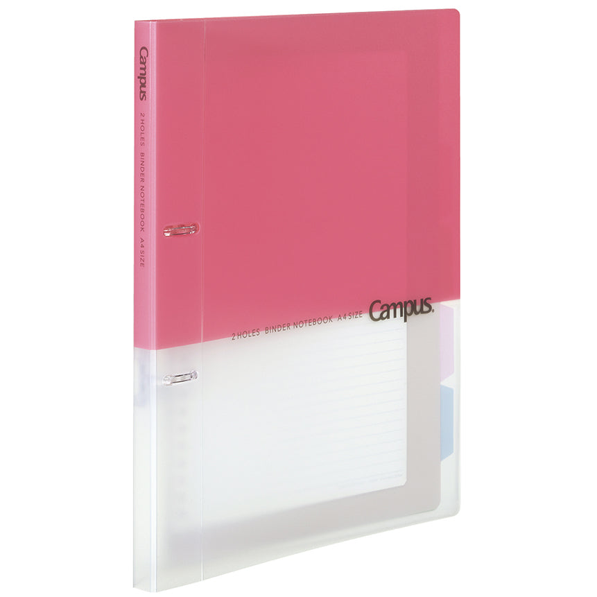 KOKUYO Campus Binder Notebook 2-Hole A4 Pink Default Title