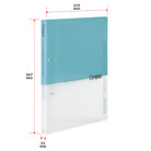 KOKUYO Campus Binder Notebook 2-Hole B5 Grey Default Title