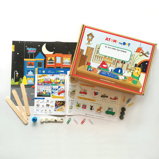 ATOM & THE DOT Try-me Box:Toy Makers Tool Box Default Title