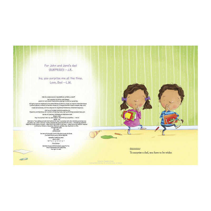 How To Surprise? Dad JEAN REAGAN? LEE WILDISH