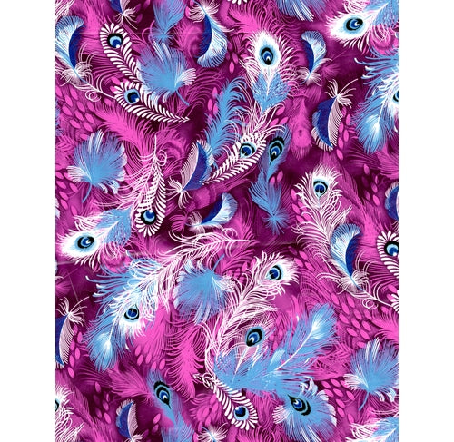 DECOPATCH Paper:Purple 577 Peacock Feathers Default Title