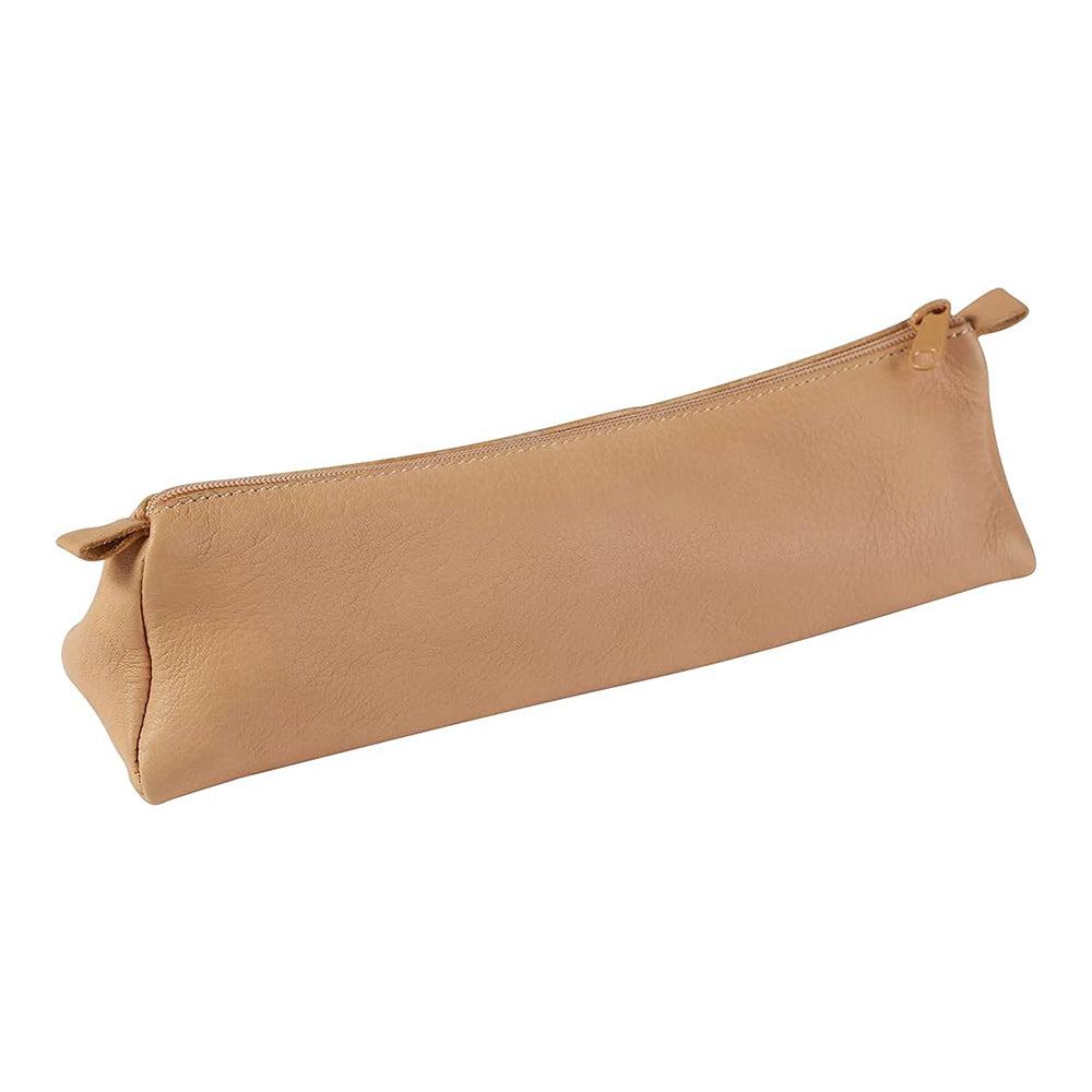 CLAIREFONTAINE Natural Leather Pencil Case Trapz