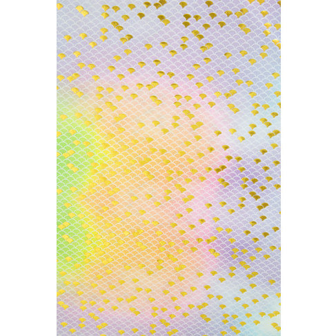 DECOPATCH Paper-Texture:Yellow &Orange 798 Mermaid