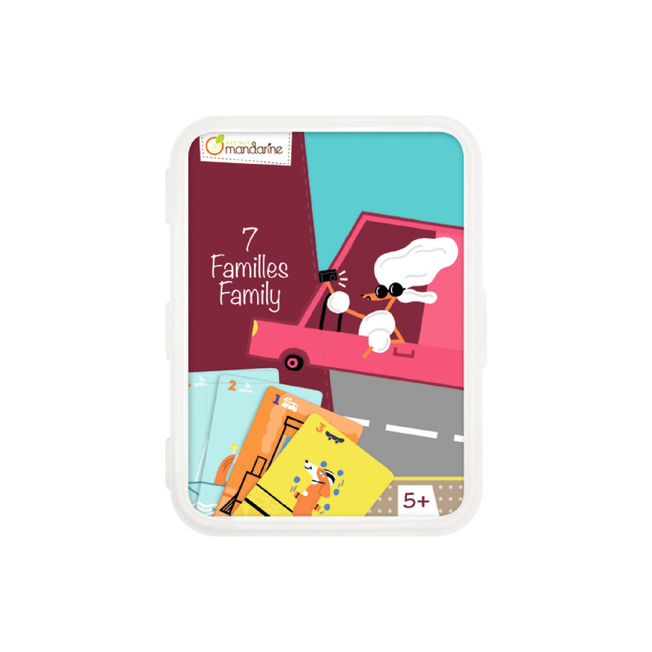 AVENUE MANDARINE Card Games Happy Families Default Title