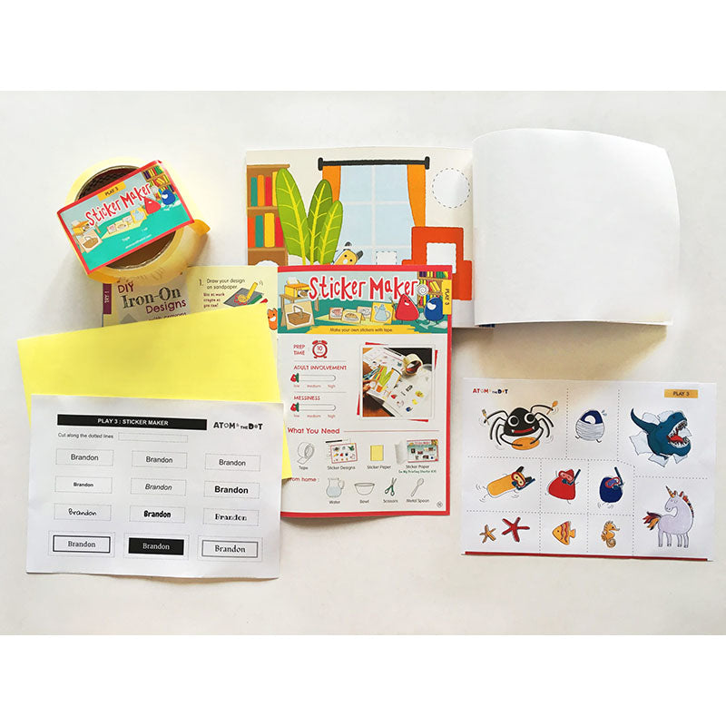 ATOM & THE DOT Try-me Box:How to Print Anything 1212826