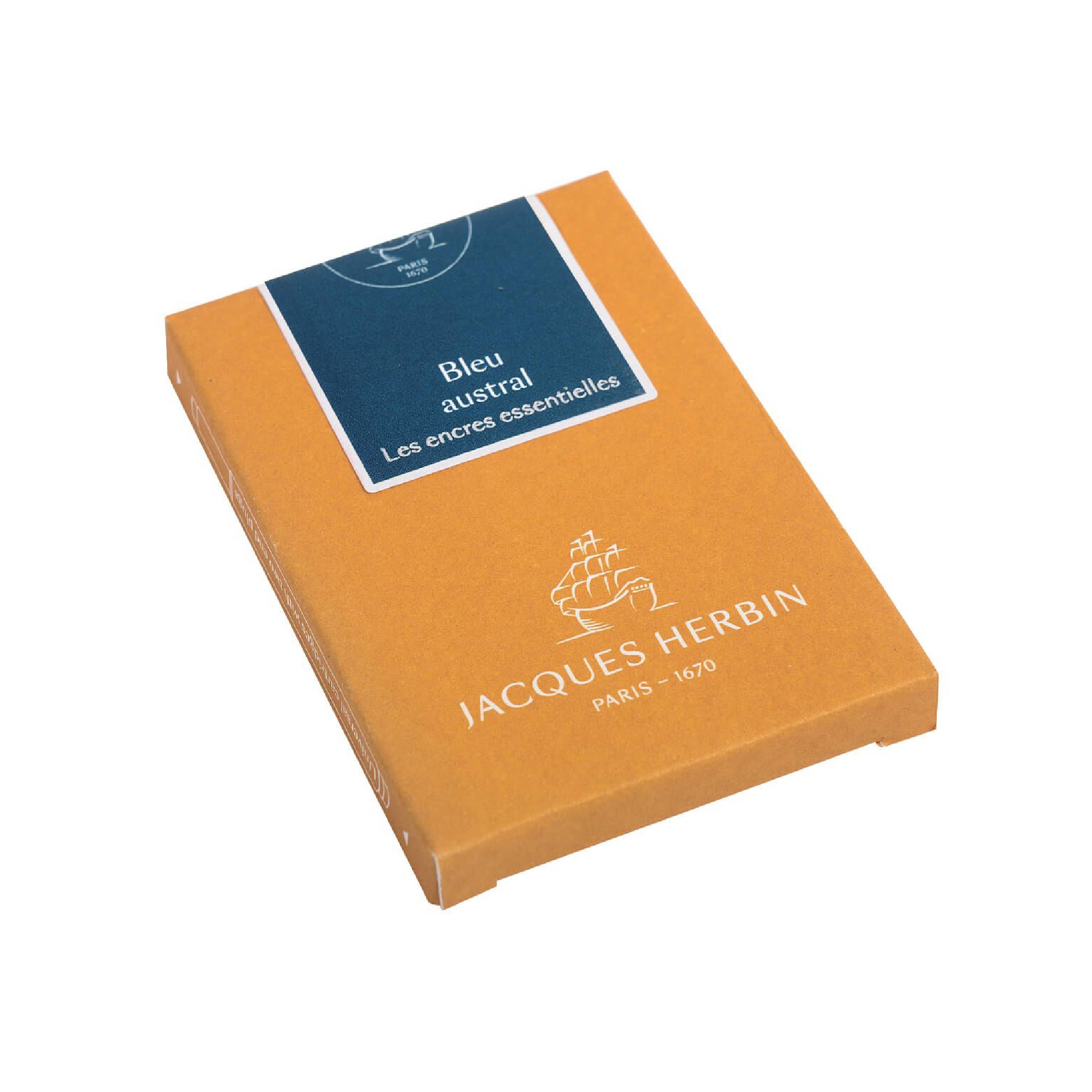 JACQUES HERBIN Essentials Cartridges 7s Bleu Austral Default Title