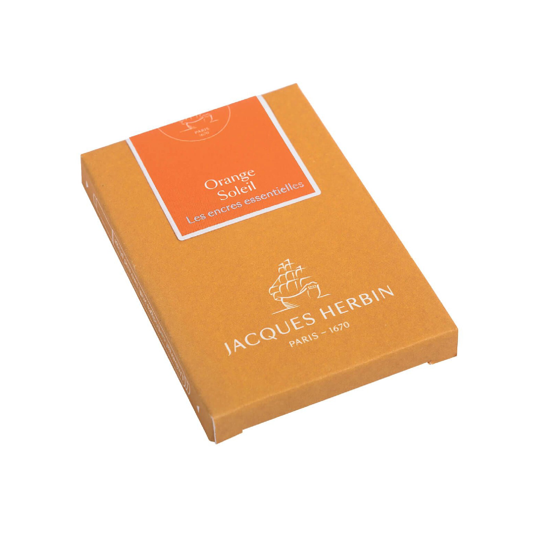 JACQUES HERBIN Essentials Cartridges 7s Orange Soleil Default Title
