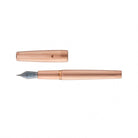 JACQUES HERBIN Clipper Pink Gold Titanium Nib Fountain Pen-Extra Fine