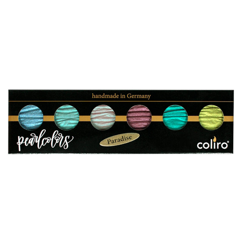 coliro Pearl Color Set 30mm Paradise 6 Colours Default Title