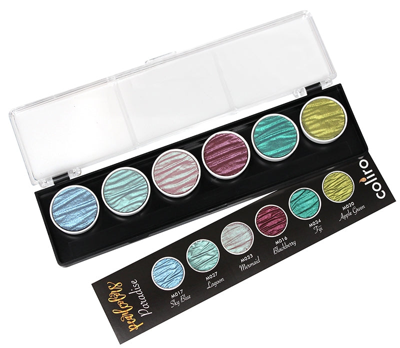 coliro Pearl Color Set 30mm Paradise 6 Colours Default Title