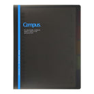 KOKUYO Campus Binder Notebook A5 40s Dark Grey/Blue Default Title