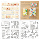 CHOTTO Origami Paper Block 15cm Watecolour