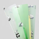 MIDORI 3-Pockets Clear Folder A4 Panda