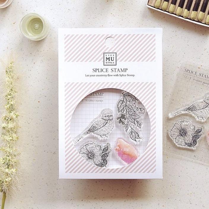 MU Botanical Clear Stamp Set No.5