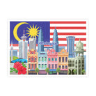 LOKAMADE Postcard MSP04:Jalur Gemilang