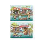 LOKAMADE PopUp Card PUC02:Fishing Village