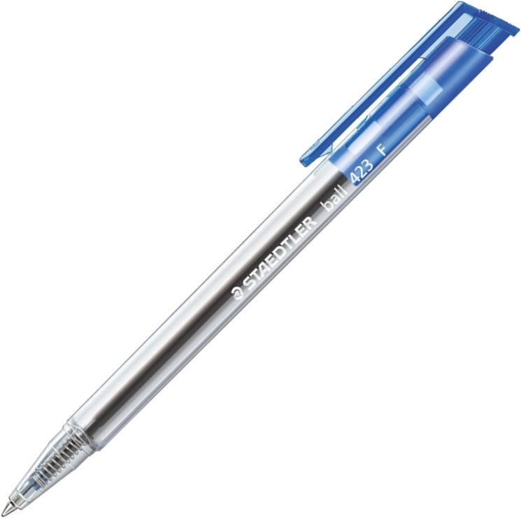 STAEDTLER Retractable Ball Pen 423 F-0.7mm Blue