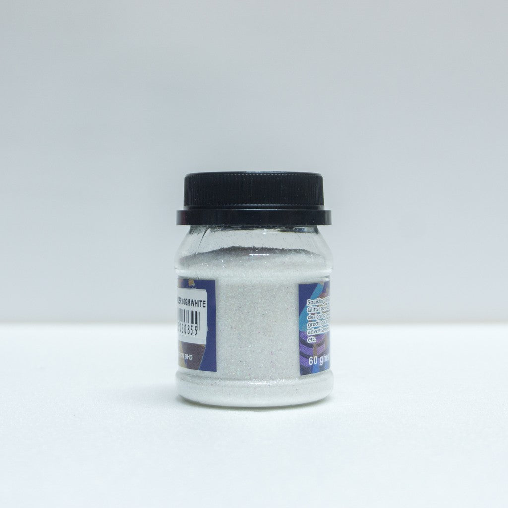 D ARTE Glitter Powder 60g 10 White