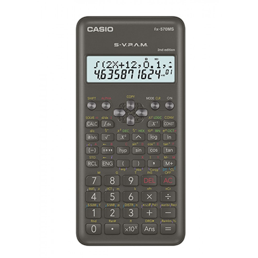 CASIO Calculator FX-570MS-2 Scientific Model Default Title